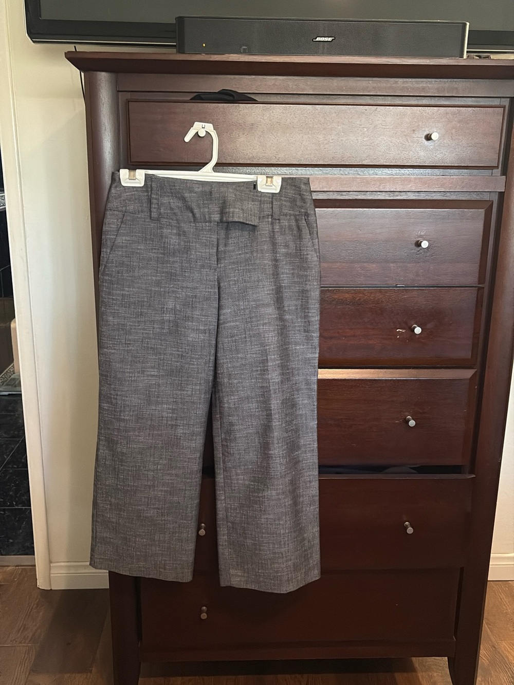 AB Studio Gray Capris